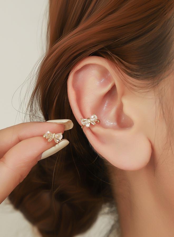 Take Two Non Piercing  Bow Earrings - Image 1