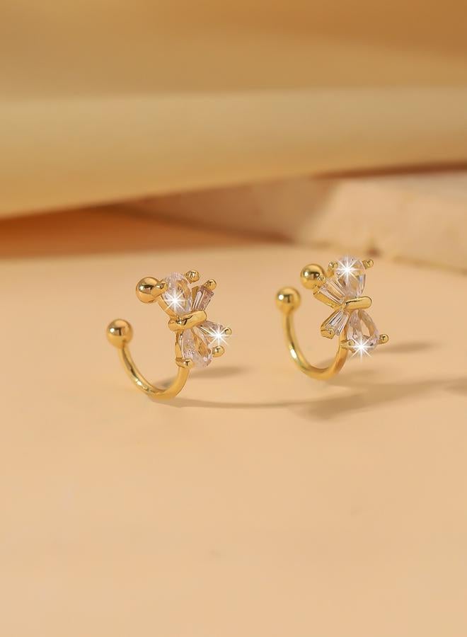 Take Two Non Piercing  Bow Earrings - Image 3