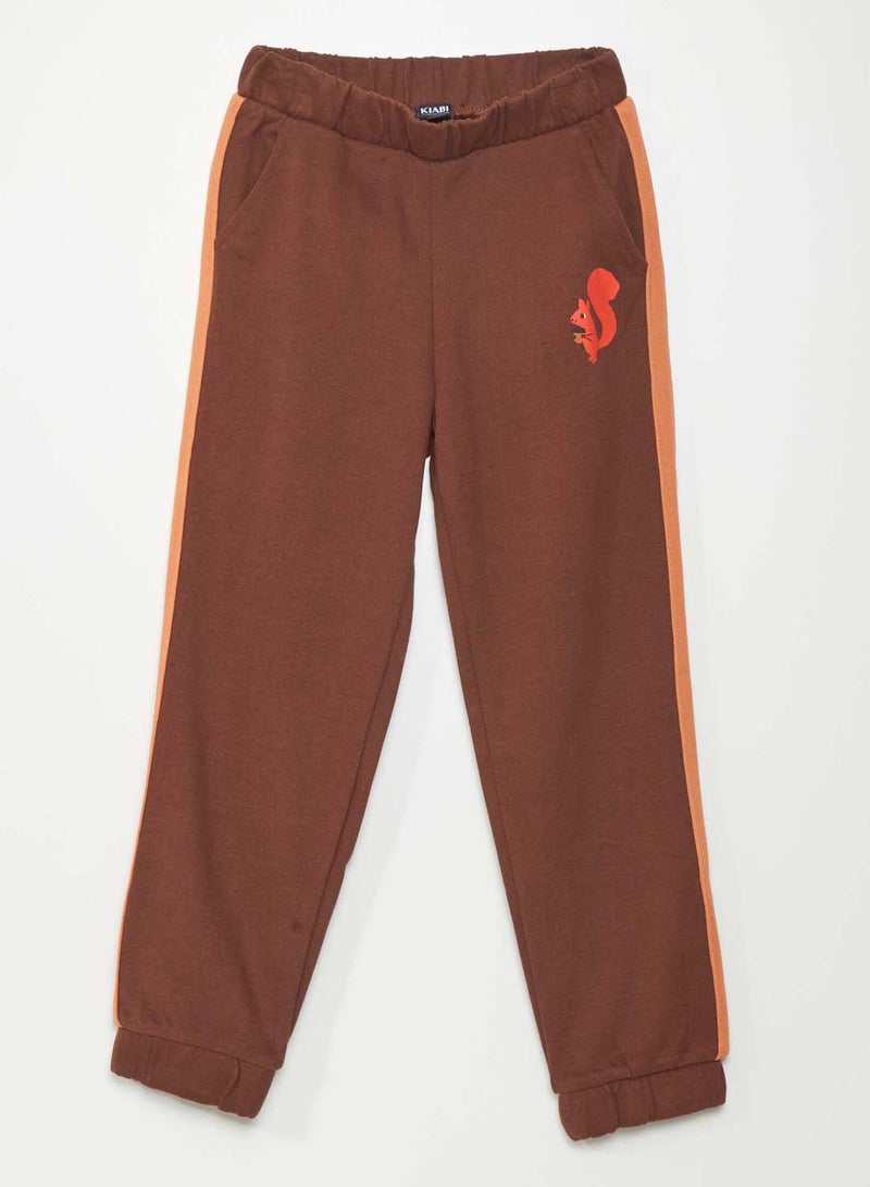 كيابي بنطال جوجر باللون البني - Image 1