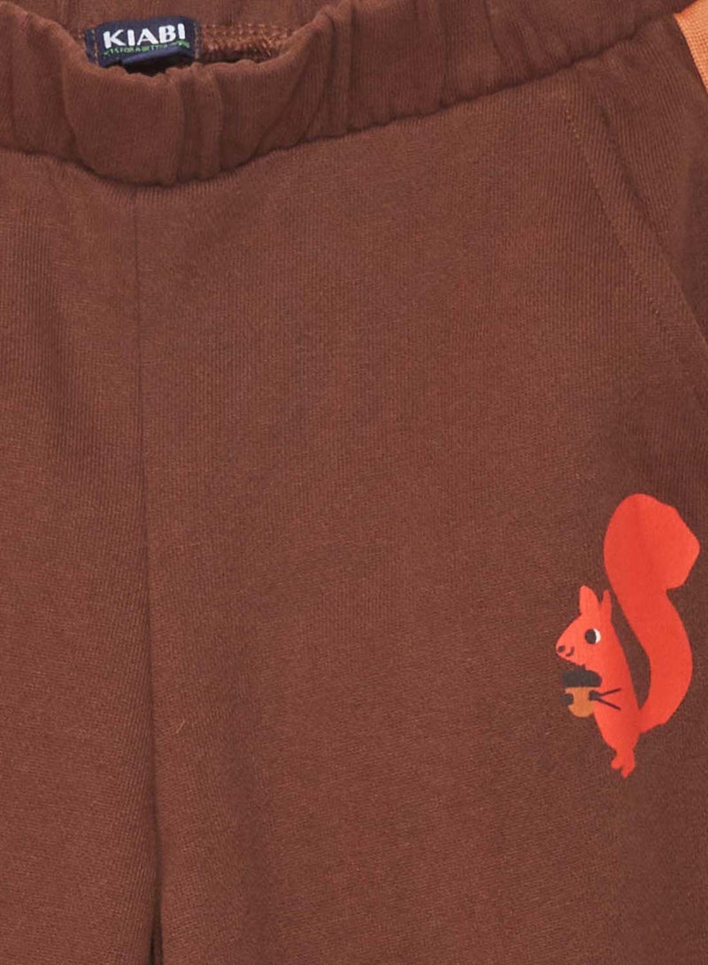 كيابي بنطال جوجر باللون البني - Image 3