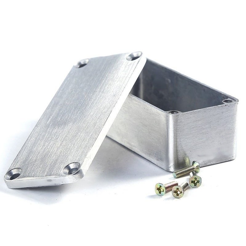 ESUPPORT 1590A 92x38x31mm Aluminum Metal Stomp Box Case Enclosure Guitar Effect Pedal Pack of 3 - Image 2