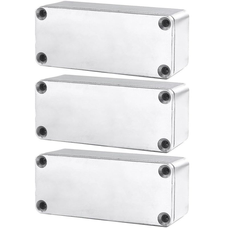 ESUPPORT 1590A 92x38x31mm Aluminum Metal Stomp Box Case Enclosure Guitar Effect Pedal Pack of 3 - Image 1