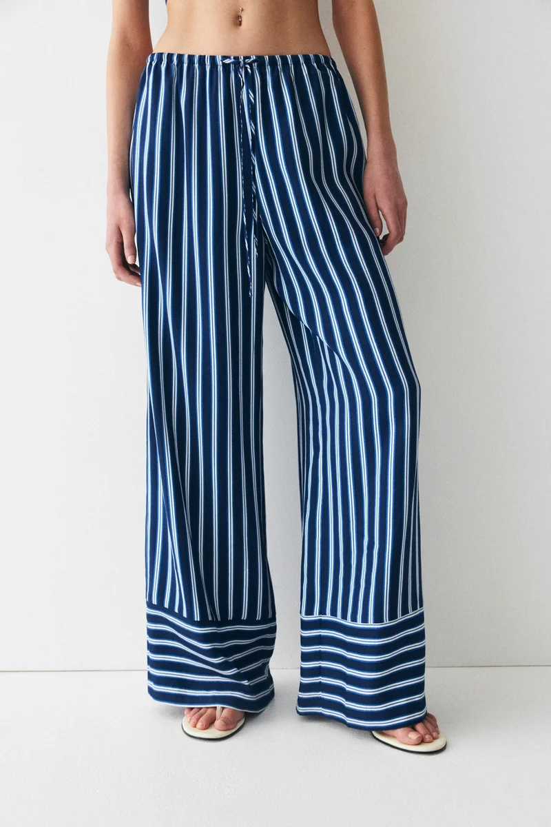 H&M Drawstring twill trousers