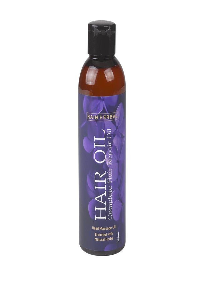Rain Herbal زيت الشعر العشبي من رين || يخفف الصداع والتعب والصداع النصفي والأرق والتوتر 120 مل زيت شعر غير لزج وغير دهني، شعر أقوى 20 مرة، يغذي فروة الرأس بفوائد زيت جوز الهند وزيت الأملا مع قوة الأعشاب. - Image 1