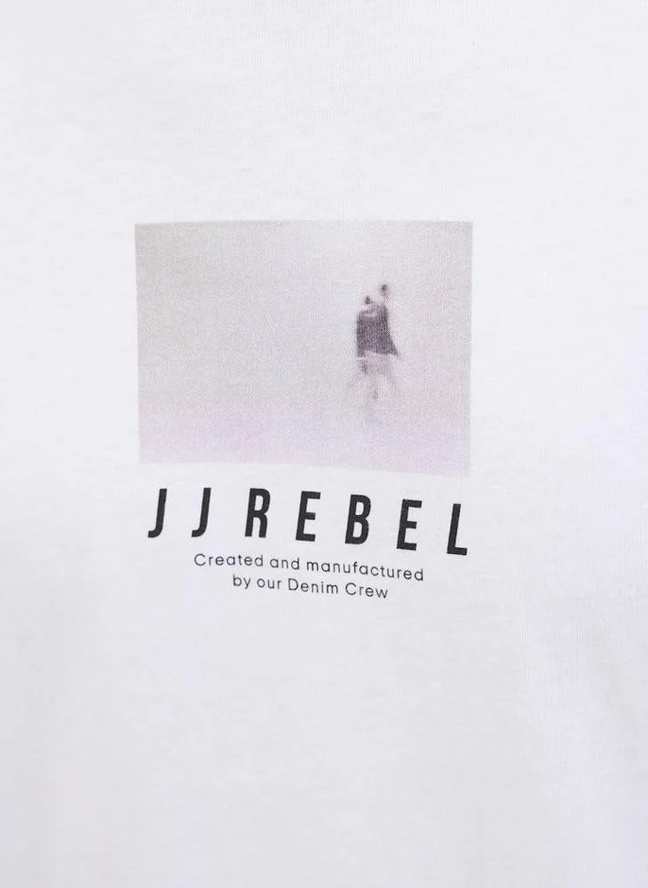 JJ Rebel Graphic Print Regular Fit T-Shirt