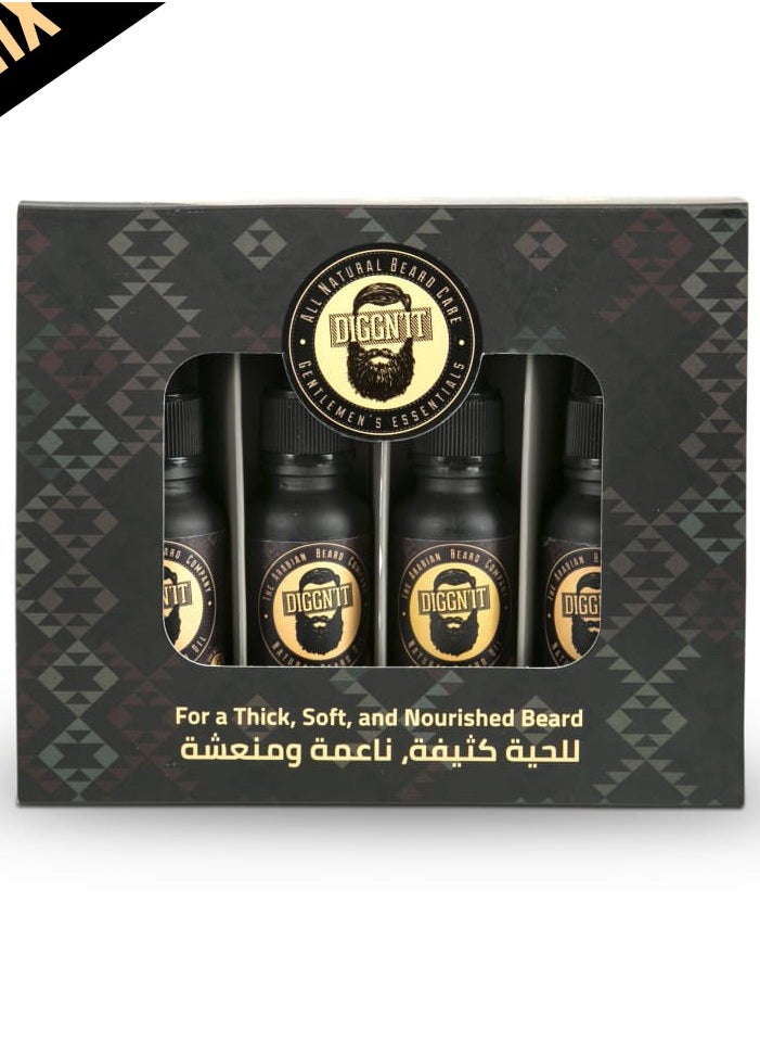 Diggn'It Arabian Beard Oil Sampler Set 