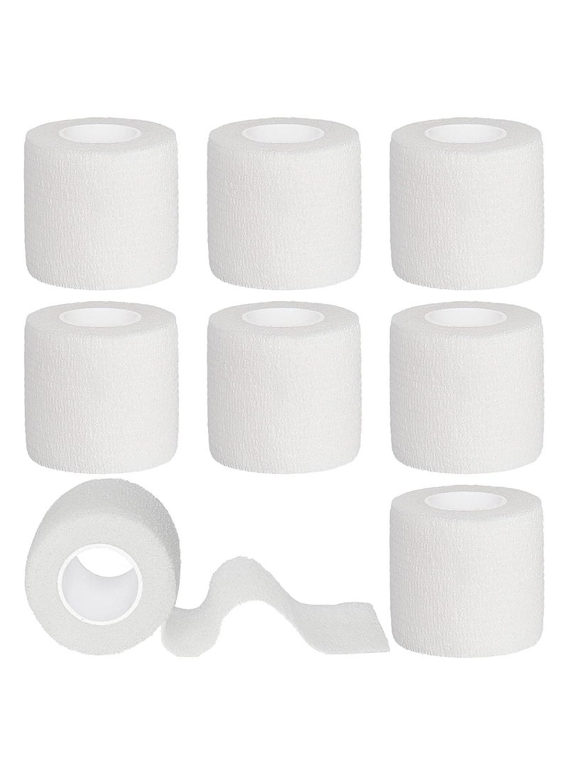 SYOSI 8 Pack Elastic Self Adhesive Tape All Sports Wrap Tape - Image 1