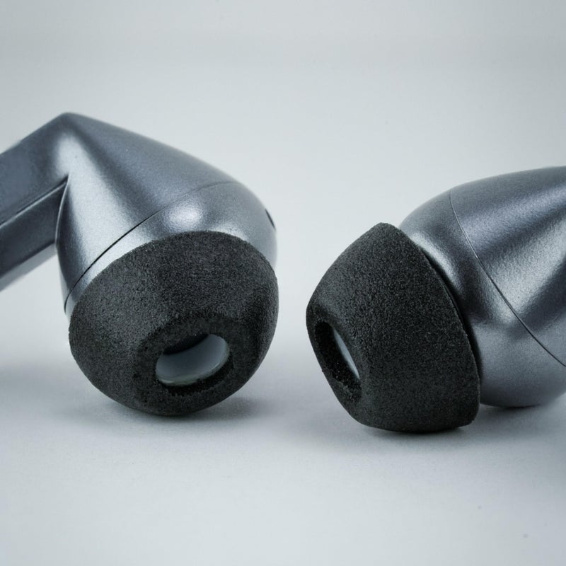 Comply TrueGrip MAX | Premium Memory Foam Replacement Earbud Tips for Samsung Galaxy Buds3 Pro | Long Lasting Comfort, MAX Durability, Secure Fit, Superior Noise Isolation| Black (Medium) (3 Pairs) - Image 5