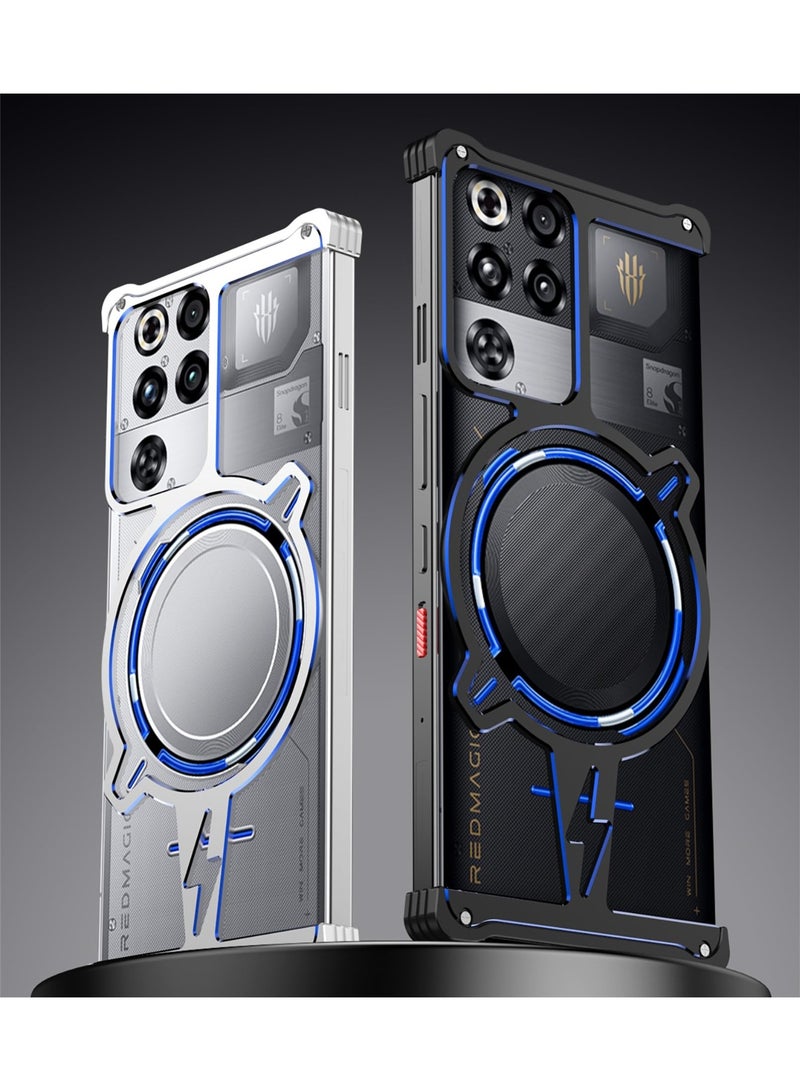 general Metal Case Compatible with Nubia Red Magic 11 Pro/11 Pro+/11 Pro Plus,Hollow Design Premium Aluminum Cool Case Support Magnetic Charging - Image 4