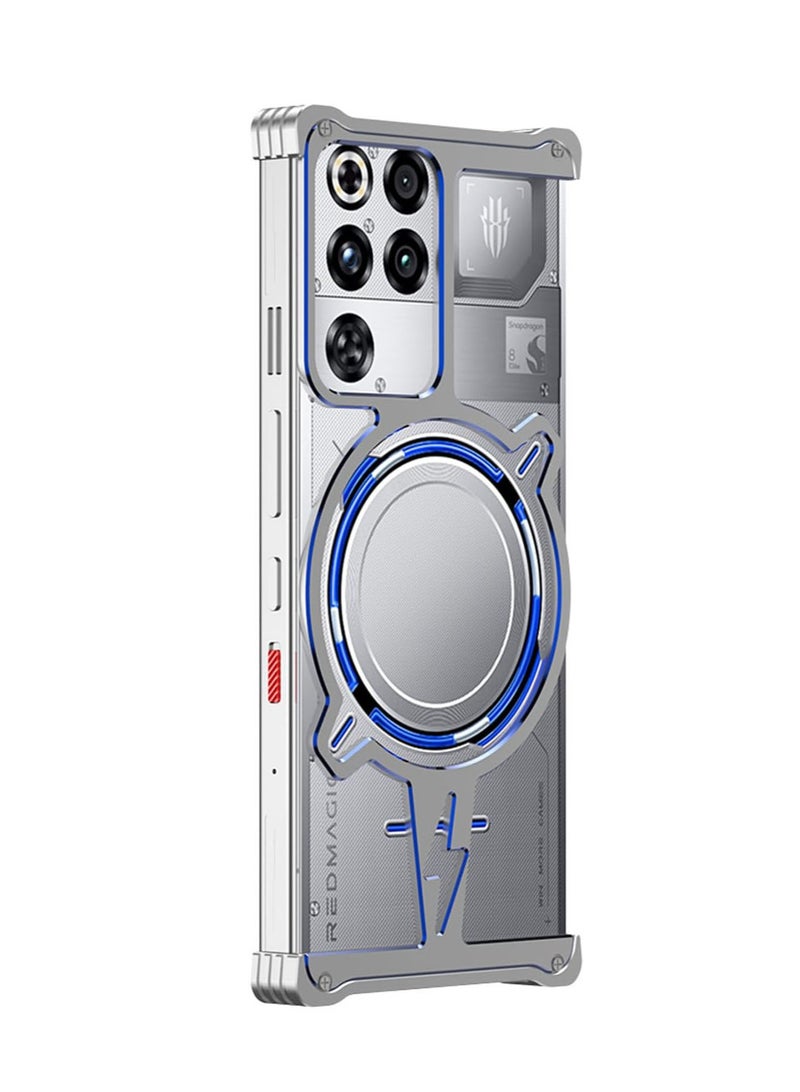 general Metal Case Compatible with Nubia Red Magic 11 Pro/11 Pro+/11 Pro Plus,Hollow Design Premium Aluminum Cool Case Support Magnetic Charging - Image 1