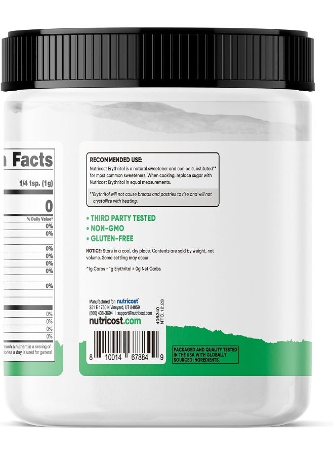 Nutricost Pantry Erythritol Plant-Based Sweetener Powder - Image 3