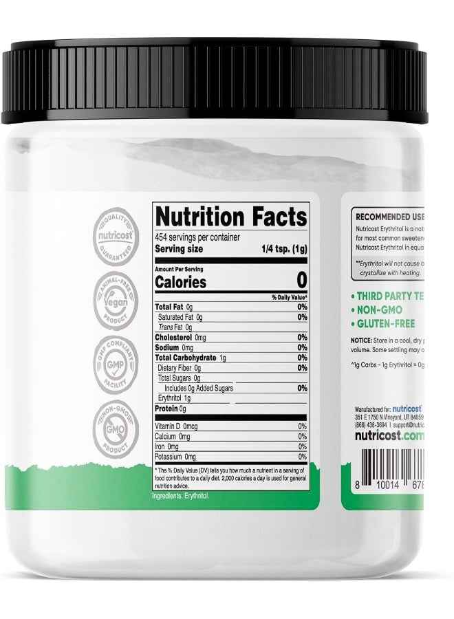 Nutricost Pantry Erythritol Plant-Based Sweetener Powder - Image 4
