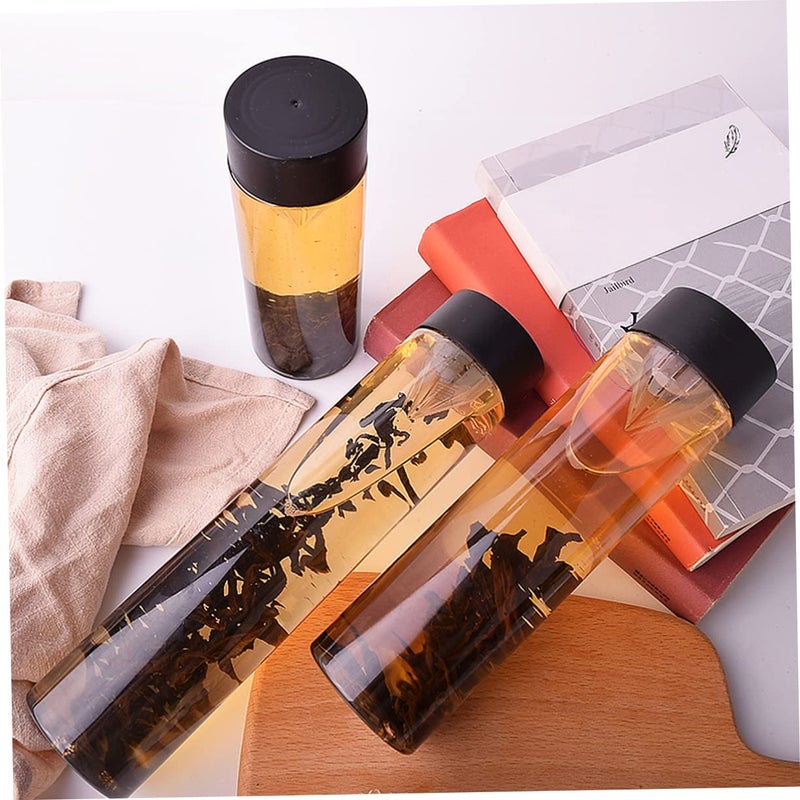 Disposable Plastic Beverage Bottles Food Grade Pet Juice Storage Containers 19 7X5cm 12PCS - Image 4