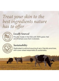 Honeyskin Honeyskin Whipped Tallow and Honey Balm - All Natural 100% Grass-Fed Beef Tallow for Skin Face Moisturizer, Nourishing & Hydrating for Dry, Sensitive Skin - Smooth Gentle & Soothing Care 2oz.  - Image 2