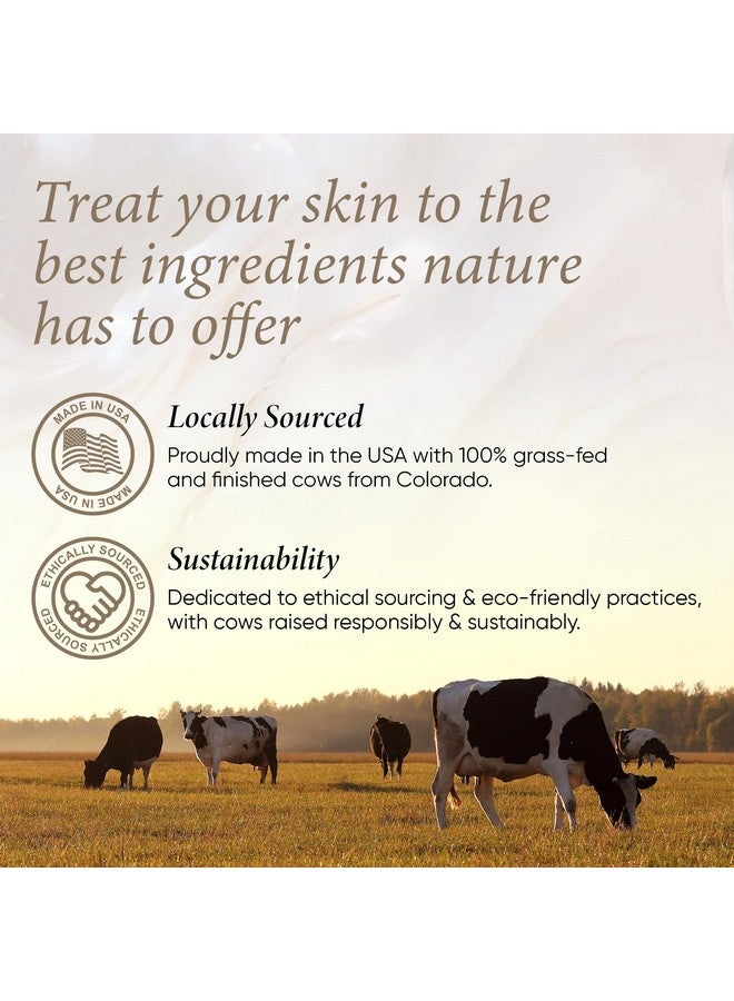 هوني سكن بلسم شحم البقر المخفوق ببشرة العسل والعسل - 100% شحم بقري طبيعي يتغذى على العشب لترطيب البشرة والوجه، مغذي ومرطب للبشرة الجافة والحساسة - عناية ناعمة ولطيفة ومهدئة 2 أونصة. - Image 2