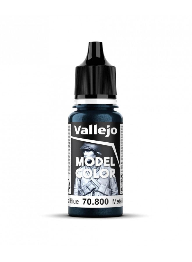 Vallejo Gunmetal Blue Paint, 17ml - Image 1