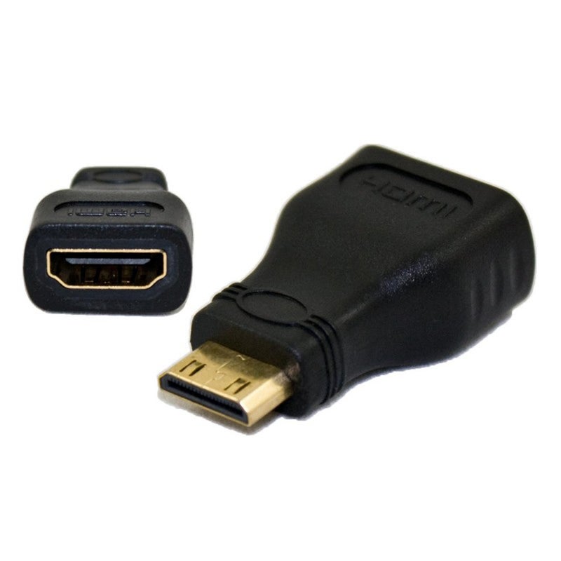 محول موصل HDMI ذكر إلى HDMI أنثى ميني