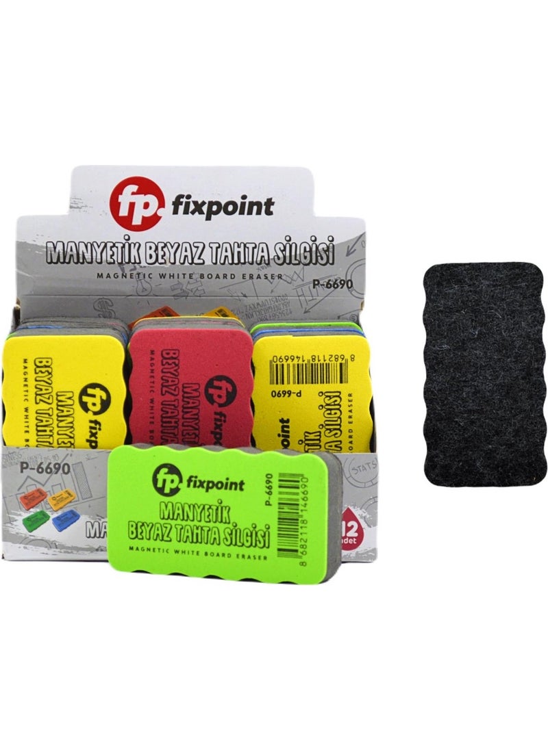 Fixpoint Magnetic Eva Board Eraser P-6690 1 Piece 