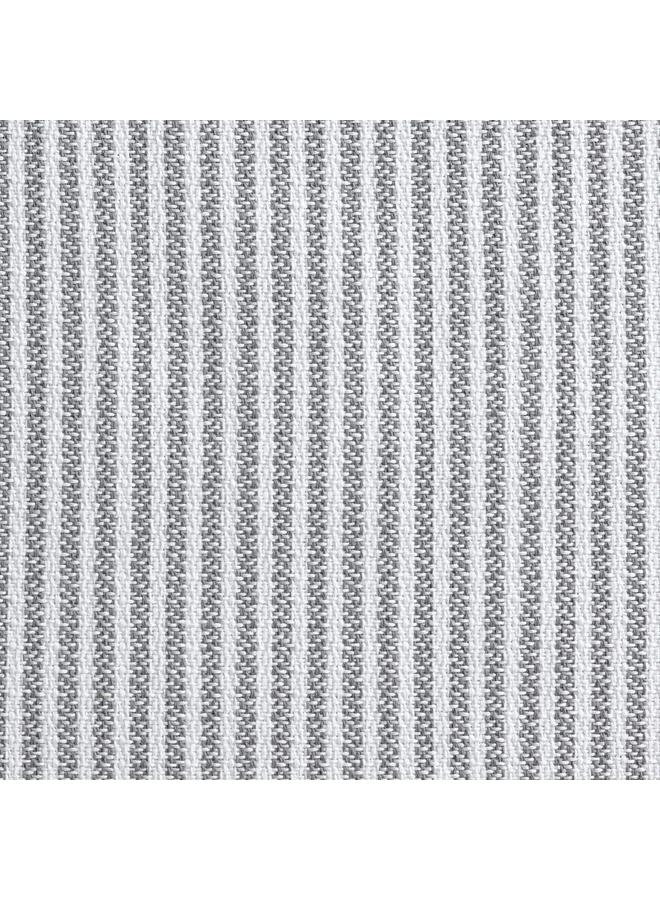 Zaboon Cover for footstool, Klovsta grey/white - Image 2