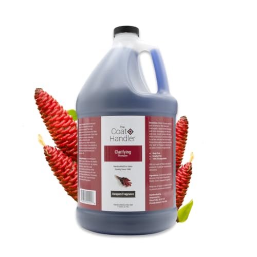 The Coat Handler Clarifying Dog Shampoo, 1 Gallon | All Natural Ingredients, Removes Stains and Dirt, Brightens All Coat Colors, Professional Grade Grooming Shampoo, Soap and Cruelty Free - Image 1