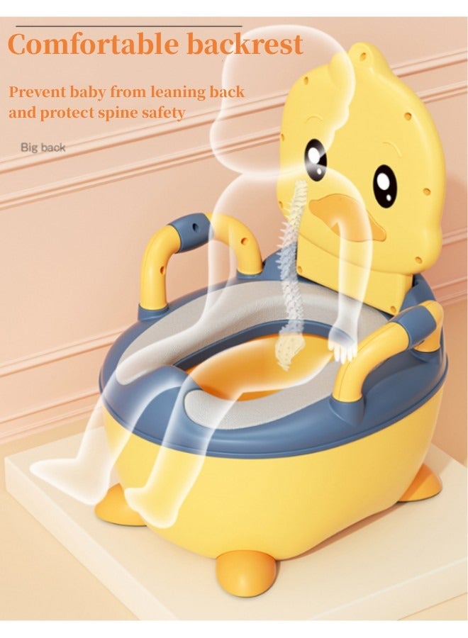 Optico Potty Training Seat Training Potty System Easy to Clean and Easy to Use Potty Training Seat Children's Training Toilet Chair with Cushion Removable Bedpan for Toddler Removable Potty Pot - Image 4