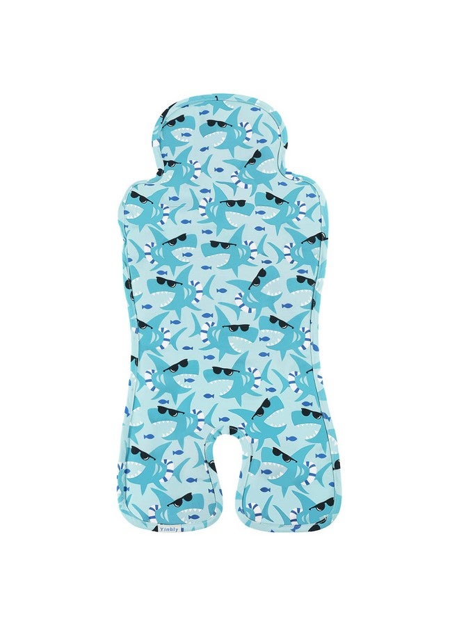 Yinbly Gel Car Seat Cooler Pad for Children,Summer Breathable Ice Stroller Cooler Mat,Multifunctional Baby Cooling Pad Suitable for Stroller, Baby Dining Chair, Child Safety Seat - Image 1