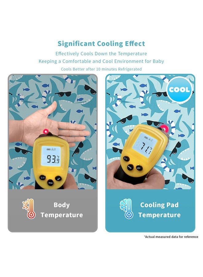 Yinbly Gel Car Seat Cooler Pad for Children,Summer Breathable Ice Stroller Cooler Mat,Multifunctional Baby Cooling Pad Suitable for Stroller, Baby Dining Chair, Child Safety Seat - Image 4