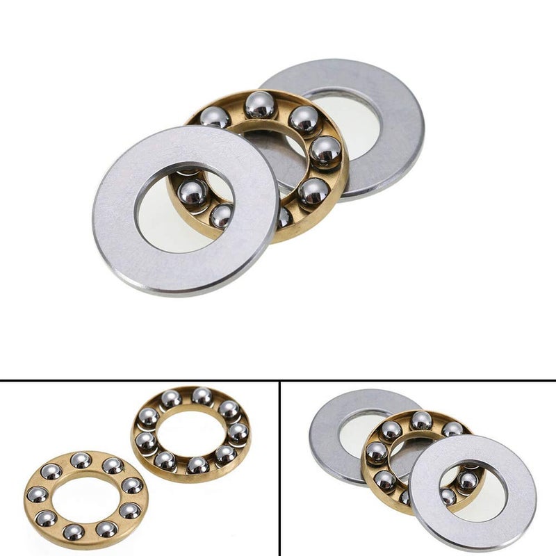 Comimark 10PCS Model F8-16M 8 x16 x 5mm Miniature Thrust Axial Metal Ball Bearing - Image 4