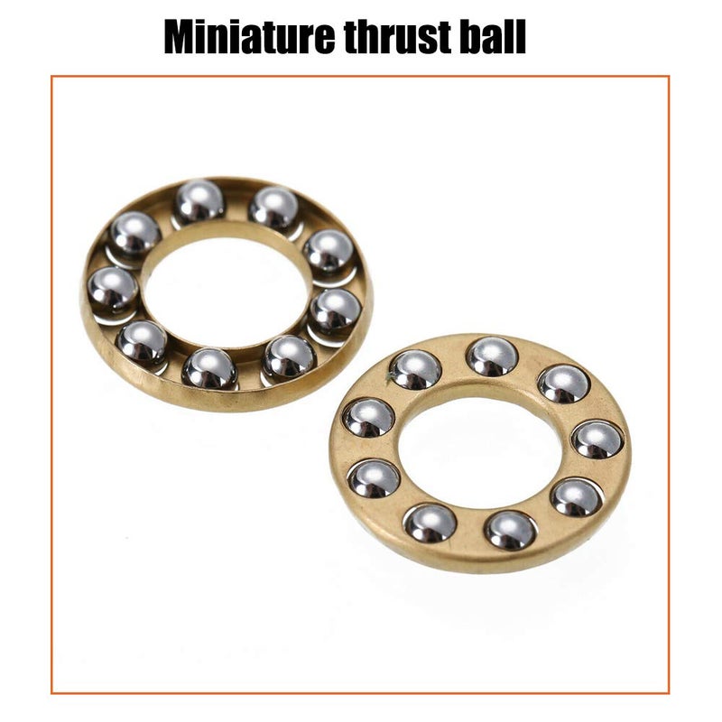 Comimark 10PCS Model F8-16M 8 x16 x 5mm Miniature Thrust Axial Metal Ball Bearing - Image 5