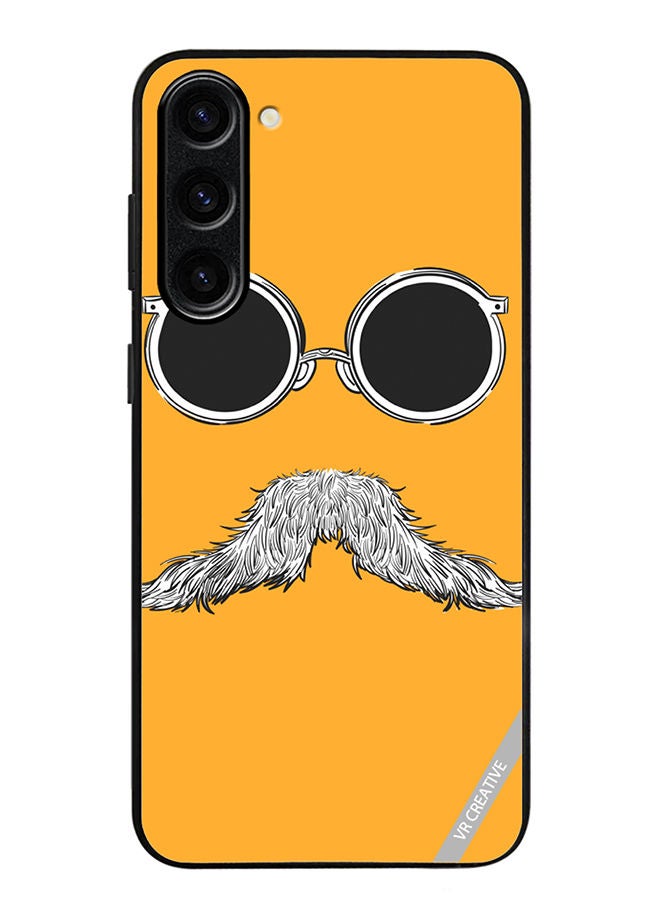 VR CREATIVE Protective Case Cover For Samsung Galaxy S23 Baba Mustaches Design Multicolour - Image 1