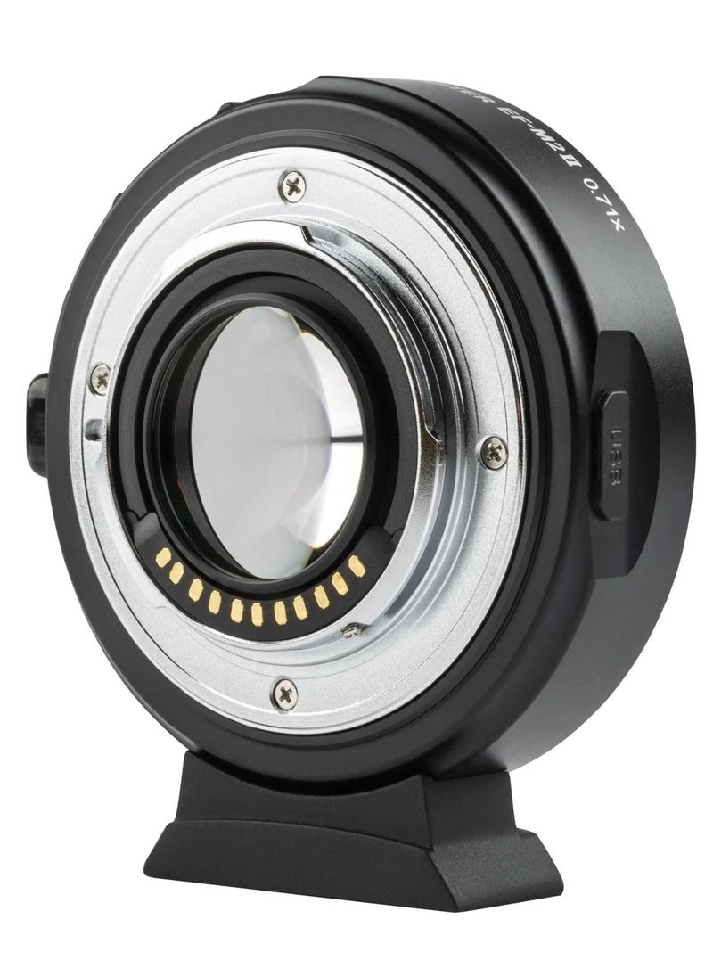 VILTROX Viltrox EF-M2 II Canon EF Lens to Micro Four Thirds Camera Mount Adapter  - Image 1