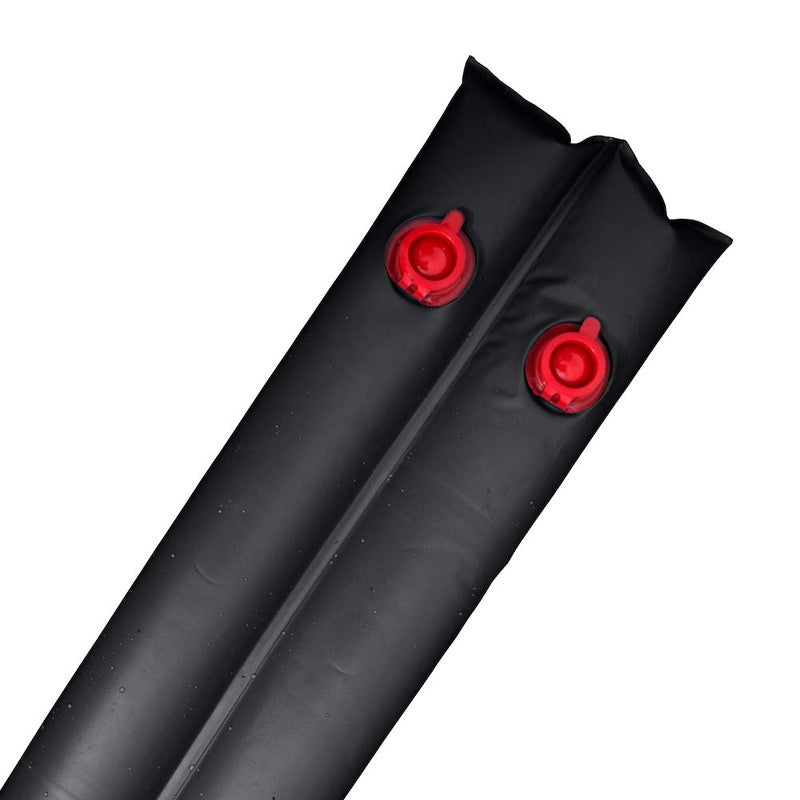 Robelle 3809-20-BLK Premium 20g. Double-Chamber 8-Foot Black Winter Water Tube For Swimming Pool Covers - Image 1