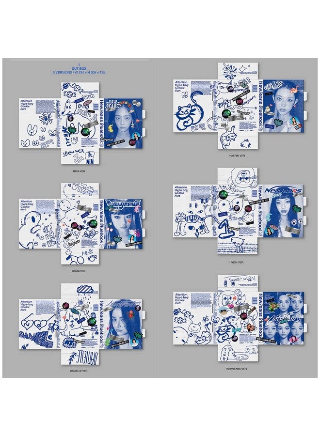 dreamus ألبوم Newjeans 1St Ep "New Jeans" [Bluebook Ver] (Haerin) - Image 3