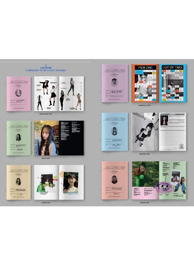 dreamus ألبوم Newjeans 1St Ep "New Jeans" [Bluebook Ver] (Haerin) - Image 4