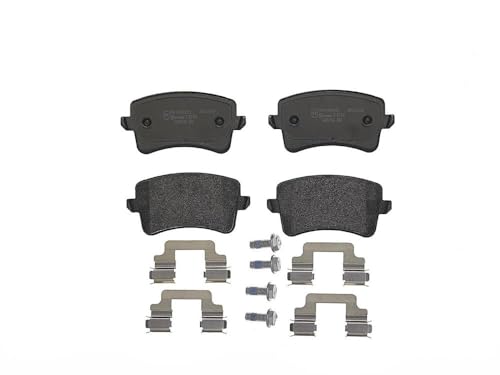 Brembo P85100 LowMet Rear Disc Brake Pad Set AUDIAUDI FAW OE 8K0698451 - Image 1