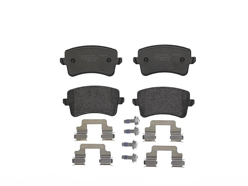 Brembo P85100 LowMet Rear Disc Brake Pad Set AUDIAUDI FAW OE 8K0698451 - Image 2