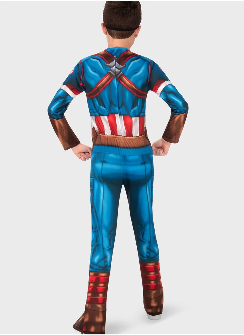 Rubies Costume Kids Captain America Classic Core Costume