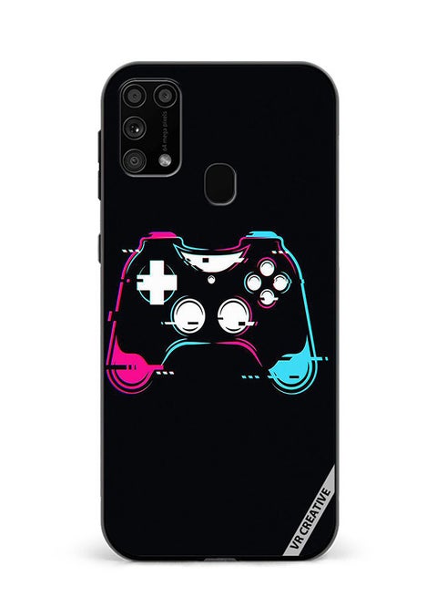 Protective Case Cover For Samsung Galaxy M31/M31 Prime Controller Setup Ps5 Ps4 Design Multicolour