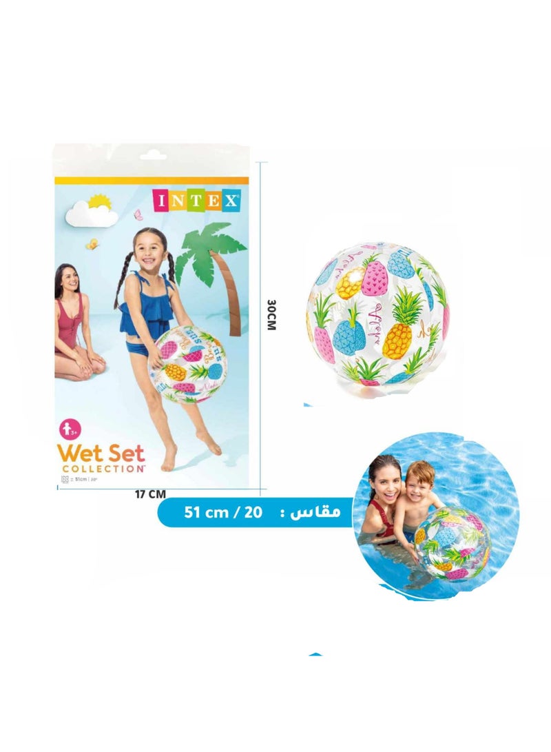 INTEX Lively Print Balls Assorted Color