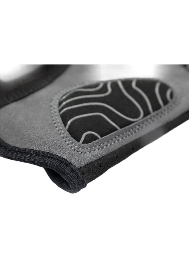 CAVALRY Bicycle Fingerless Gloves, Summer, For Men And Women, Road Bike, Mountain Bike, Bicycle, Shock-Absorbing, Breathable, Cycling Equipment, Black And Blue, Size L - Image 3