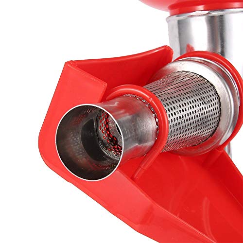 Haofy Manual Juicer, Aluminum Alloy Hand Cranking Lemon Juicer Orange Juicer Tomato Sauce Squeezer Kitchen Multifunctional Juicer for Squeezing Fruit Vegetables - Image 5