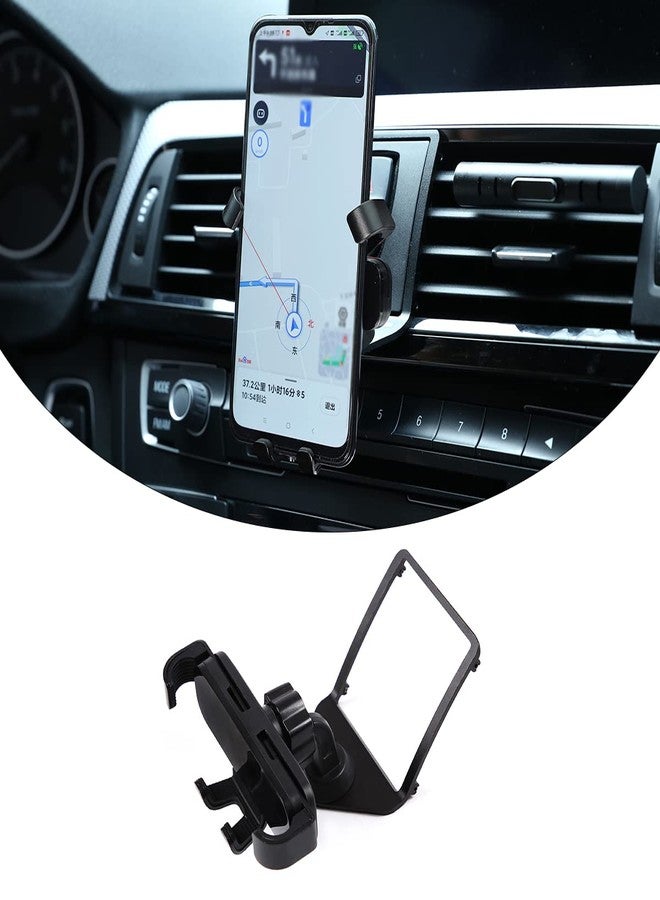 حامل هاتف محمول دوار 360 درجة من LLKUANG لسيارات BMW الفئة الثالثة والرابعة M3 M4 F30 F31 F32 F33 F34 F36 F80 F82 F83، أسود (مغناطيسي) (أسود - النمط B) - Image 1