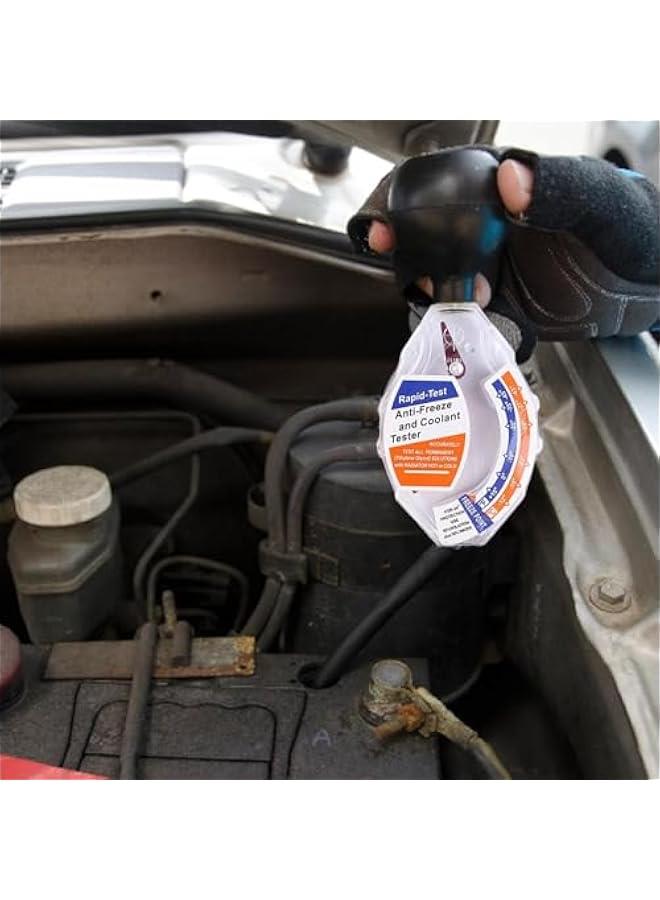 مقياس اختبار مضاد التجمد، جهاز اختبار سائل التبريد، مقياس فحص مضاد التجمد، مقياس هيدروميتر مضاد التجمد محمول للسيارات، مقياس انكسار سائل التبريد - Image 3