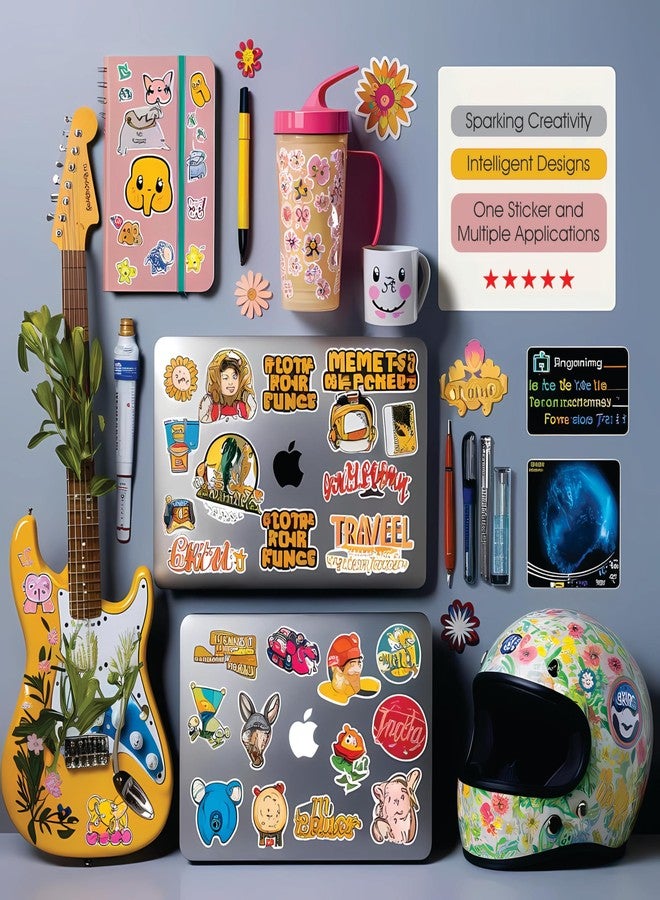 PRINTING DADDY Harry Potter | Pack of 60 | Vinyl Stickers | Residue-Free | for Magical Creatures | Perfect for Witches & Wizards Fans | Great for Dorm Decor, Bottle, Daires, Notebook and More. - Image 5