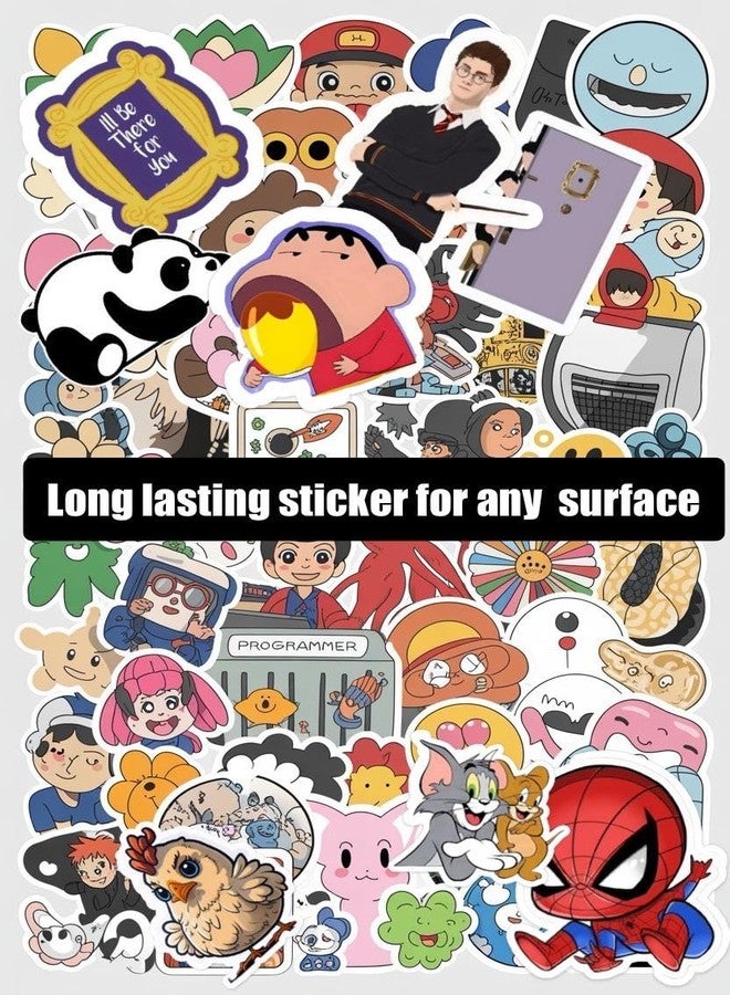 PRINTING DADDY Harry Potter | Pack of 60 | Vinyl Stickers | Residue-Free | for Magical Creatures | Perfect for Witches & Wizards Fans | Great for Dorm Decor, Bottle, Daires, Notebook and More. - Image 2