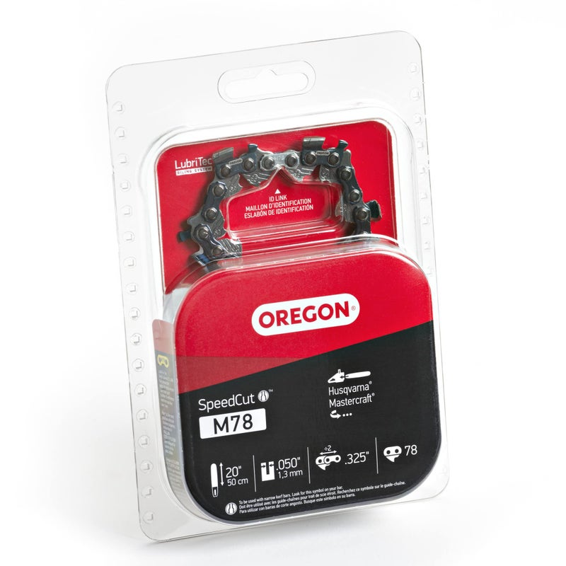 Oregon M78 SpeedCut Replacement Chainsaw Chain for 20-Inch Guide Bars, 78 Drive Links, Pitch: .325", .050" Gauge - Image 3