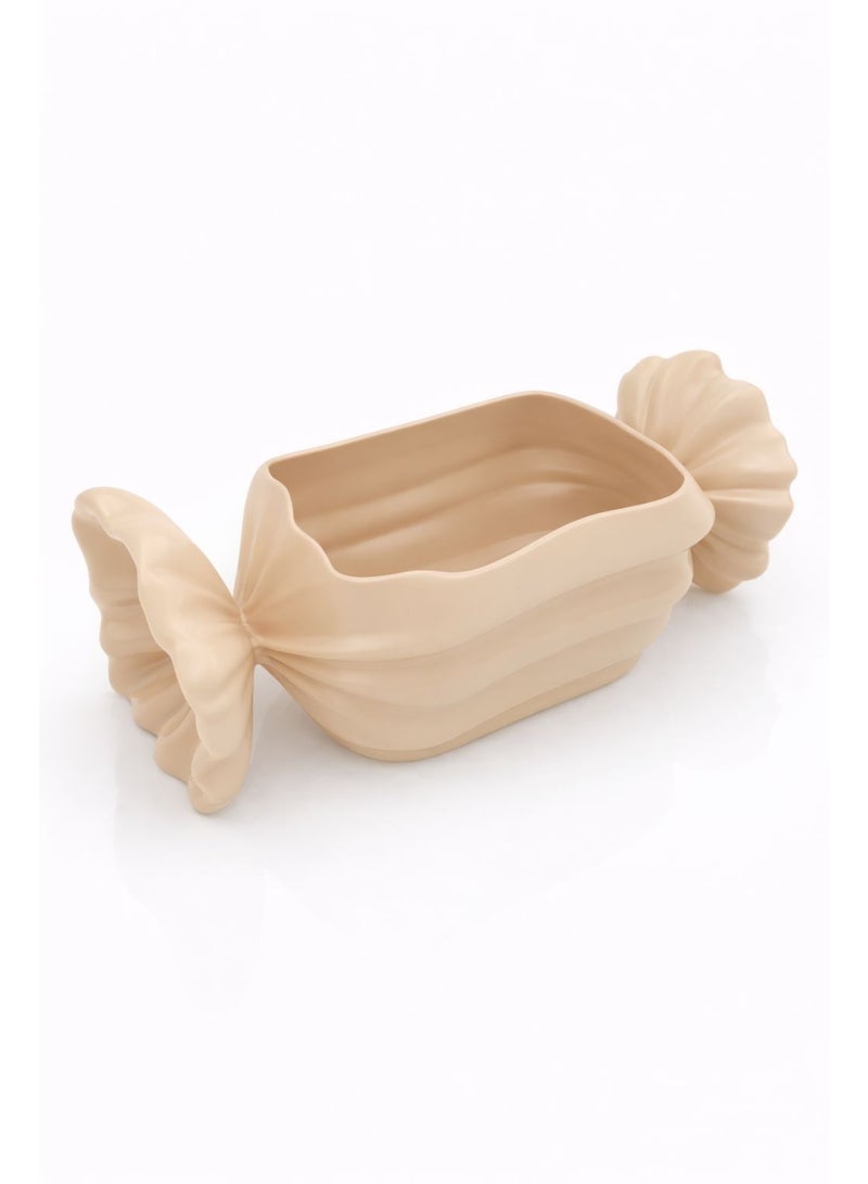 Decorative Candy-Shaped Dessert Serving Bowl – Appetizer & Sweets Plate
