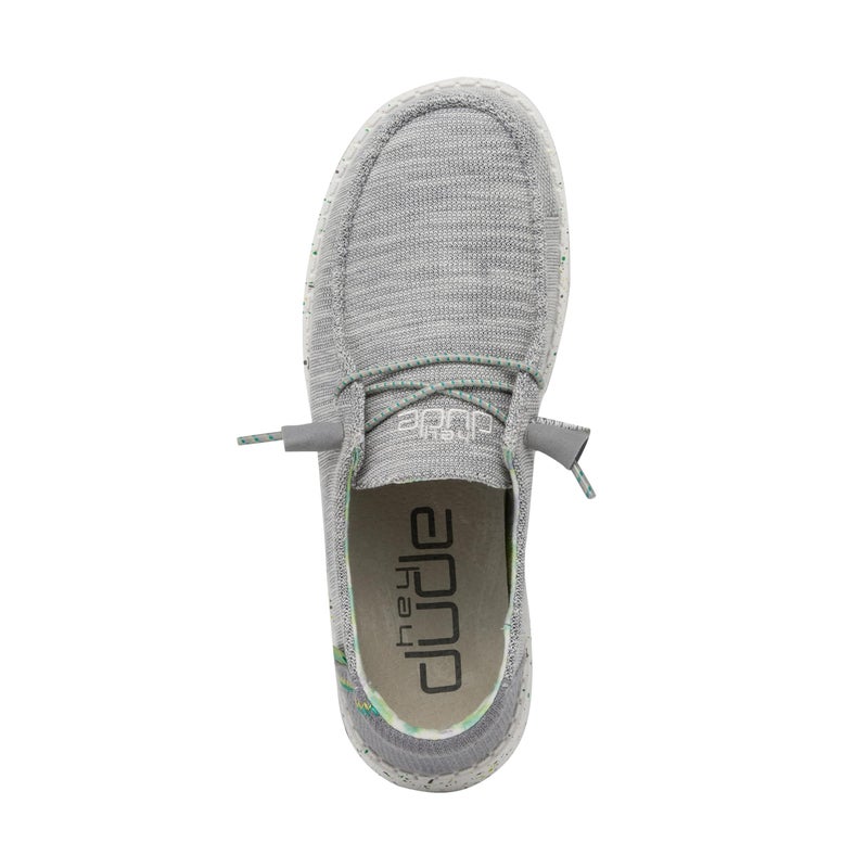 Hey Dude Women's Wendy Stretch Pearl River Size 10 | Women’s Shoes | Women’s Lace Up Loafers | Comfortable & Light-Weight - Image 3
