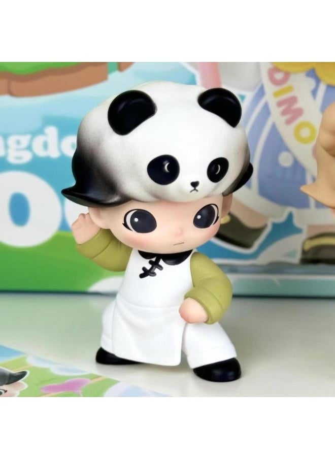 Generic High Quality Chinese Version Of DIMOO Animal Kingdom Series Hand-made Blind Box Internet Popular Girl Gift Desktop Ornaments Doll-Color:High-quality Motherland Version (ready And Shipped In Seconds)-Specifications:2 Random Styles [animal Kingdom] Non-repeating  - Image 4