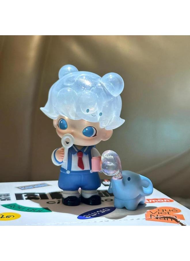 Generic High Quality Chinese Version Of DIMOO Animal Kingdom Series Hand-made Blind Box Internet Popular Girl Gift Desktop Ornaments Doll-Color:High-quality Motherland Version (ready And Shipped In Seconds)-Specifications:2 Random Styles [animal Kingdom] Non-repeating  - Image 3